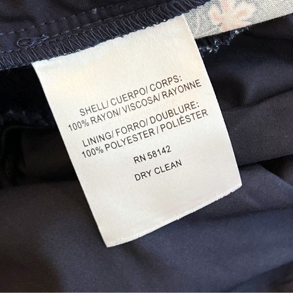 NWT Gal Meets Glam Violet Floral Print Jumpsuit Puff Sleeves Peasant Blue Size 2 - Picture 9 of 10